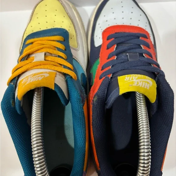 Nike Multicolor Air Force 1 Sneakers size 7 - Picture 5 of 9